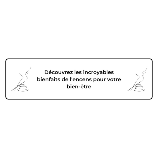 Bienfaits de l'encens